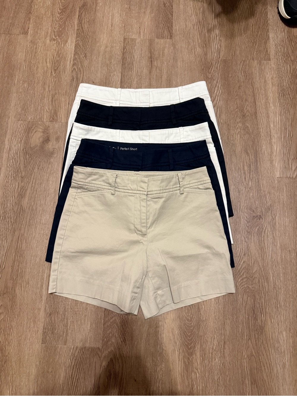Talbots Women's “Perfect Short” Bundle - Classic Pull-On Style